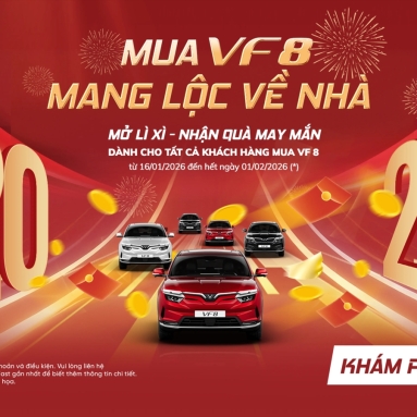 Mua VF 8 Mang Lộc Về Nhà